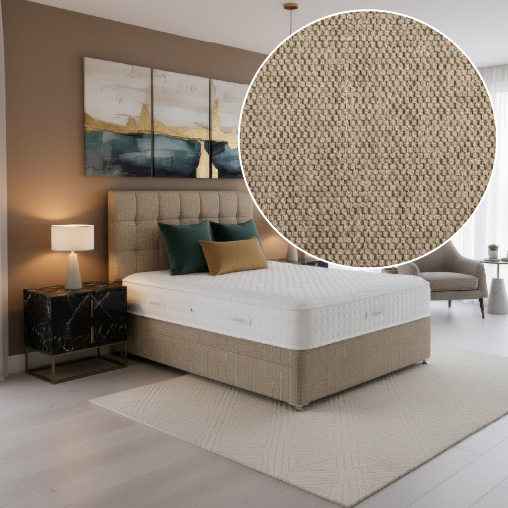 Arighi Bianchi Broadway Headboard in Ascot Biscuit