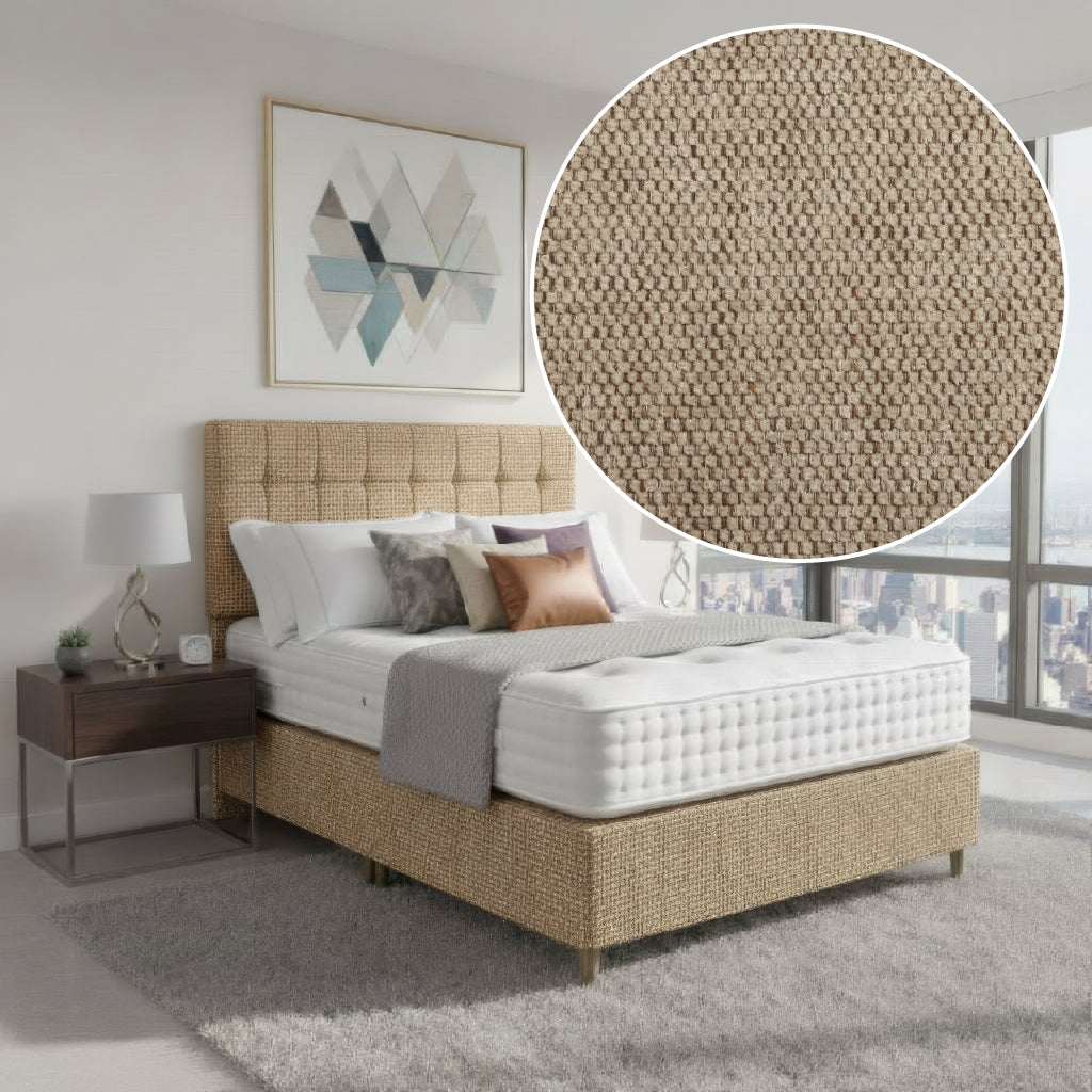 Arighi Bianchi Broadway Bed in Ascot Biscuit