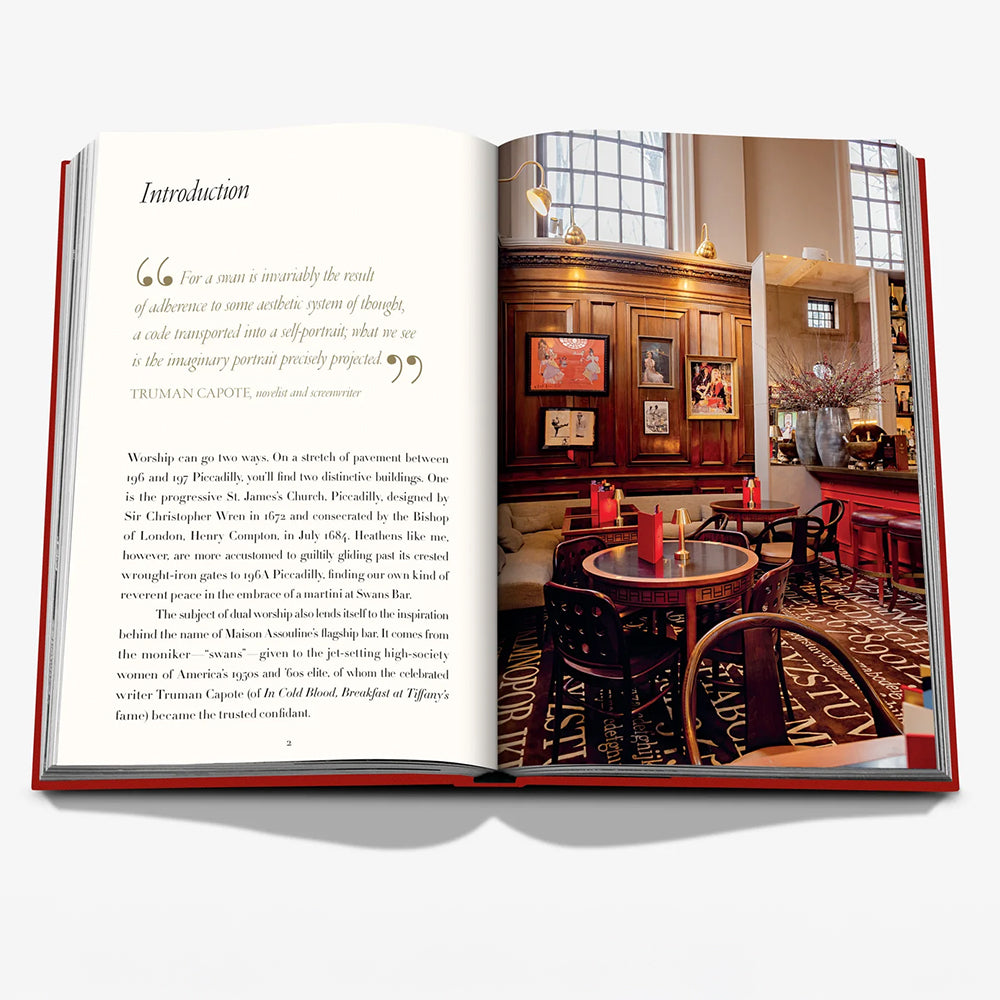 Assouline Swans Bar Book