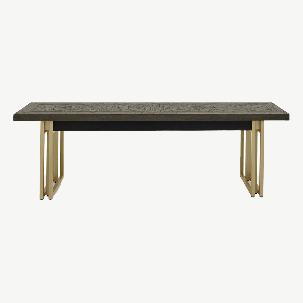 Atlas Fumed Oak Bench