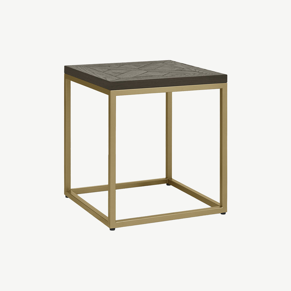 Atlas Fumed Oak Lamp Table