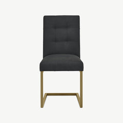 Atlas Fumed Oak Upholstered Cantilever Chair