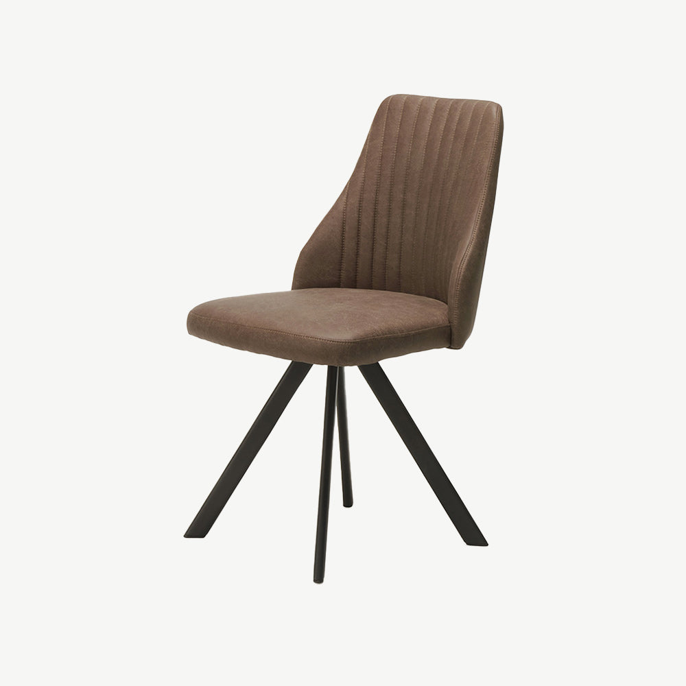 Brady Dining Chair in Brown