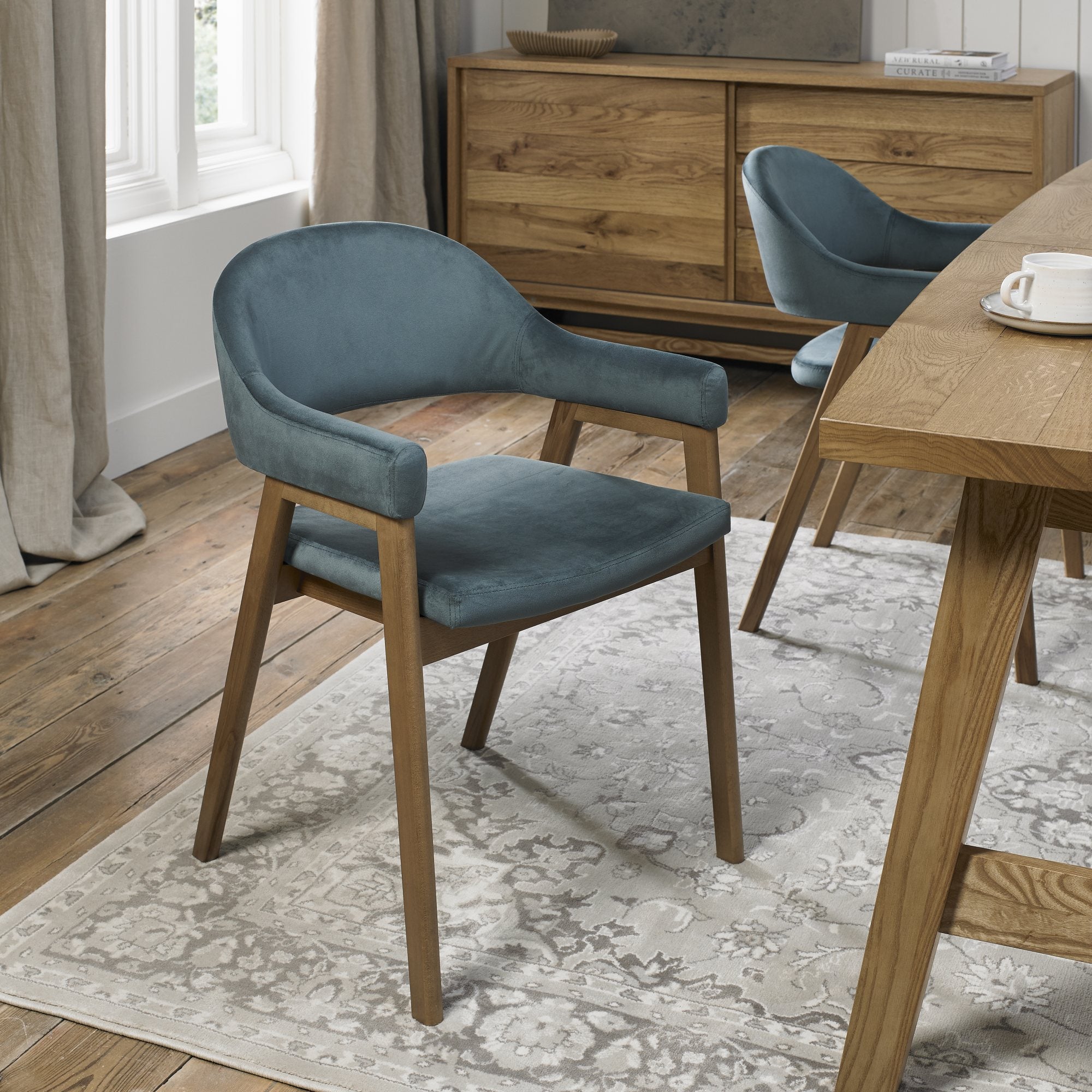Highgate Rustic Oak Armchair
