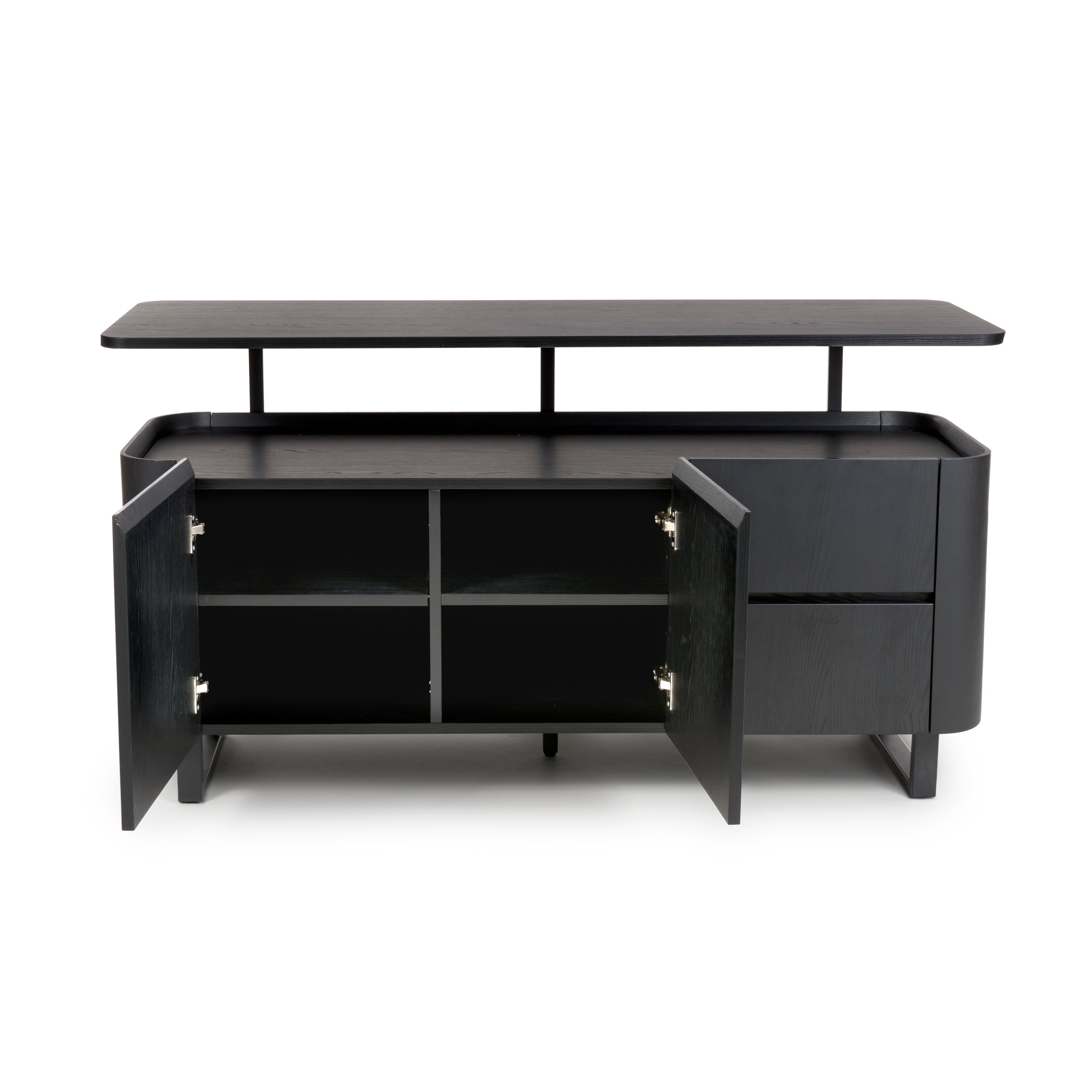 Roxbury Retro Sideboard in Black