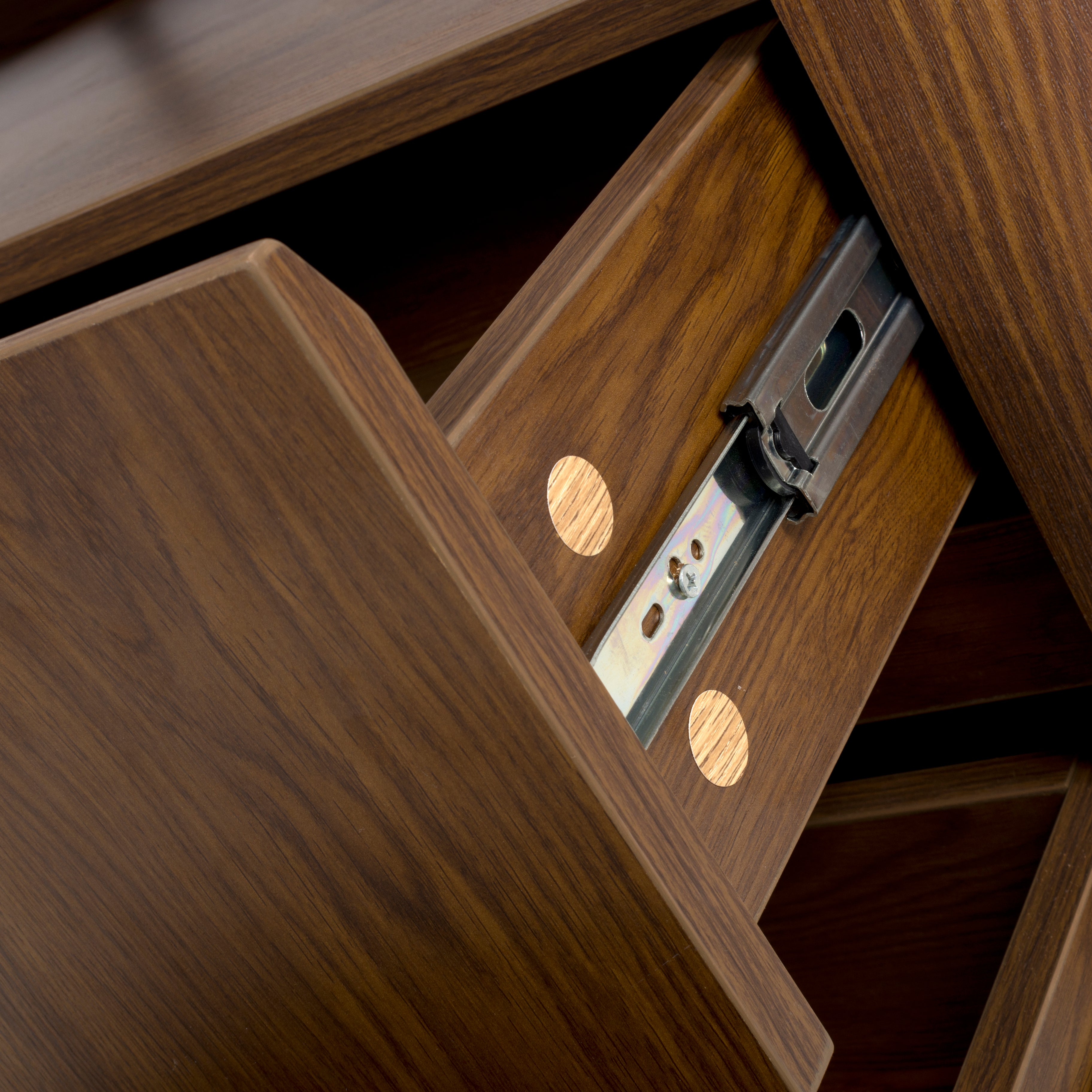 Roxbury Retro Sideboard in Smoked Oak