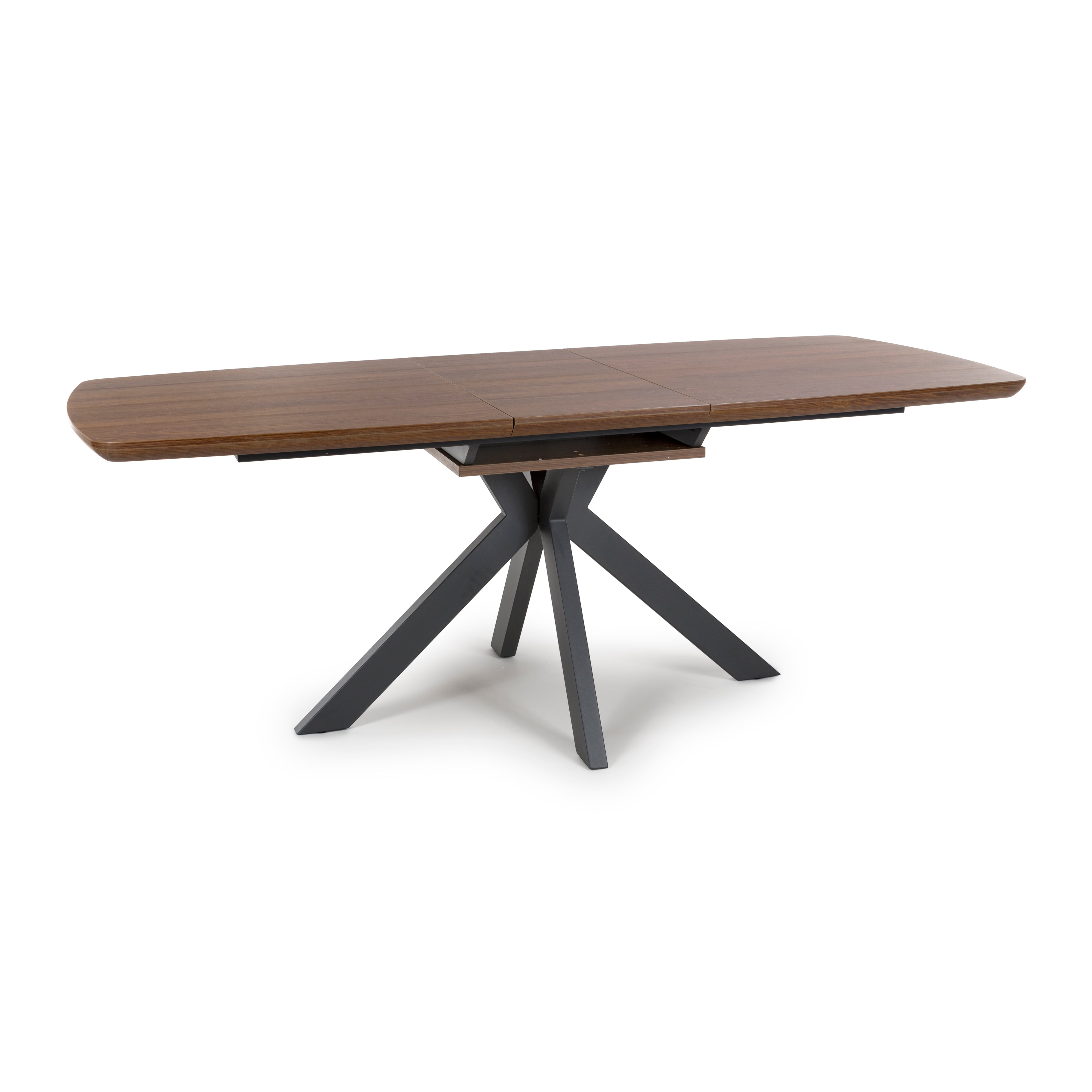 Roxbury Extending Boat Table in Smoked Oak