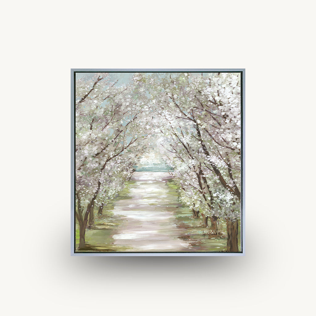 Blossom Pathway Framed Wall Art