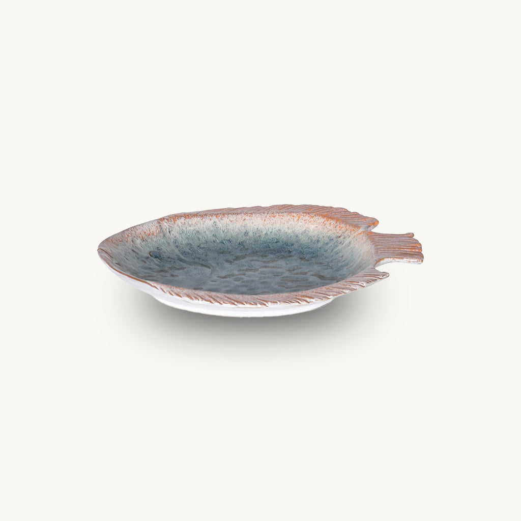 Blue Ombre Turbot Plate