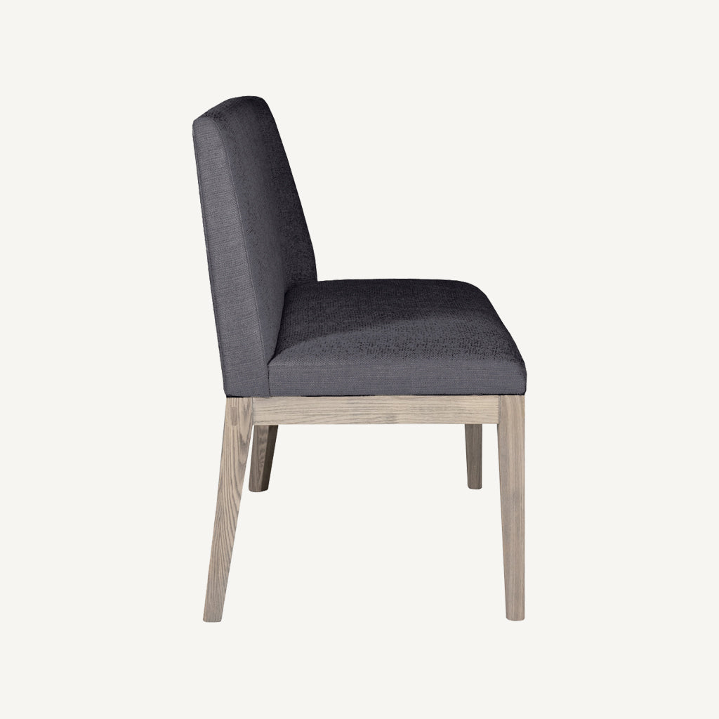 Boden Round Table Dining Bundle in Dark Grey