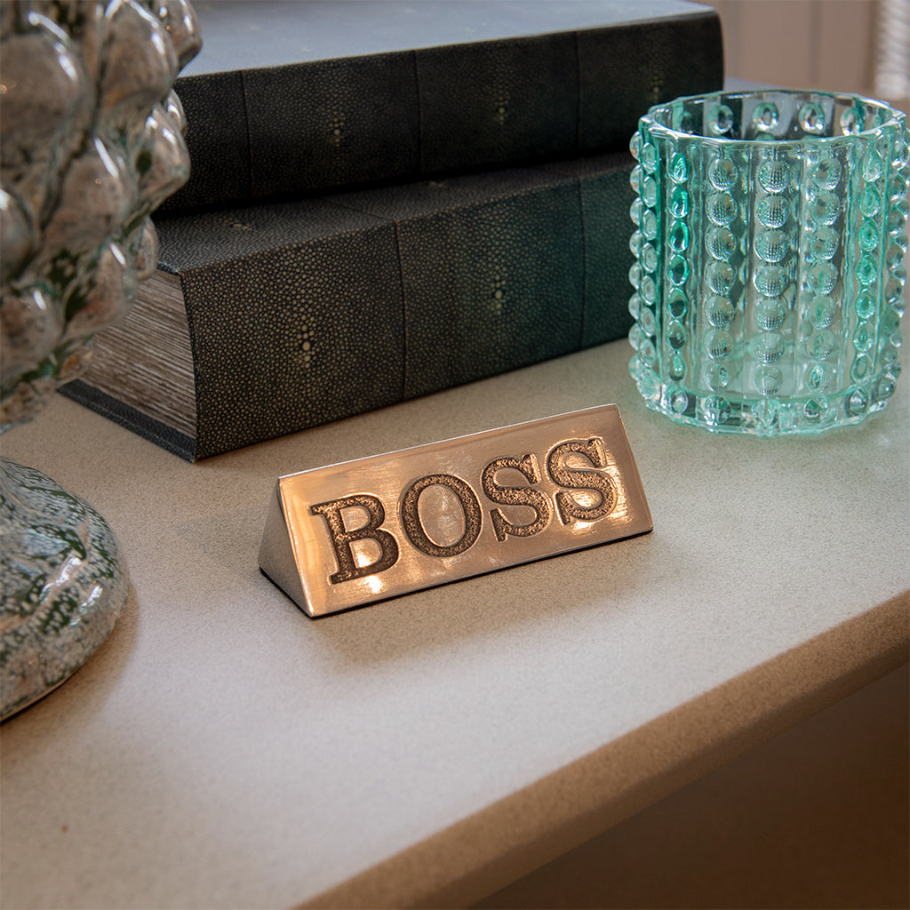 Boss Paperweight