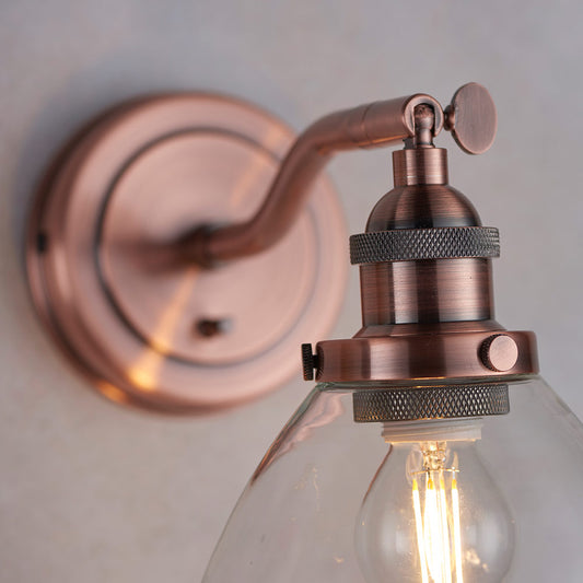 Copper Bramall Wall Light - Arighi Bianchi