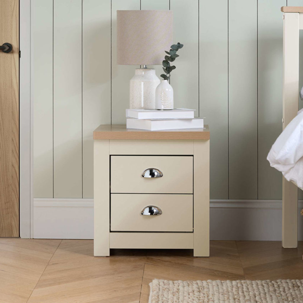 Burwick 2DR Bedside Table