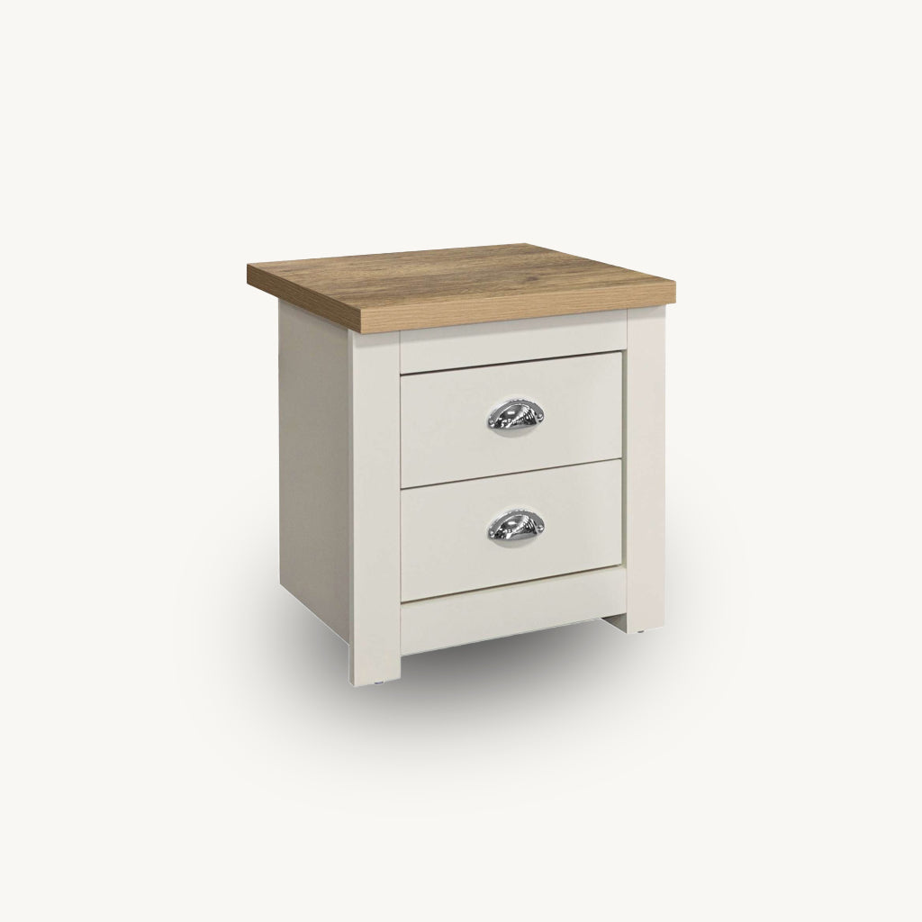 Burwick 2DR Bedside Table