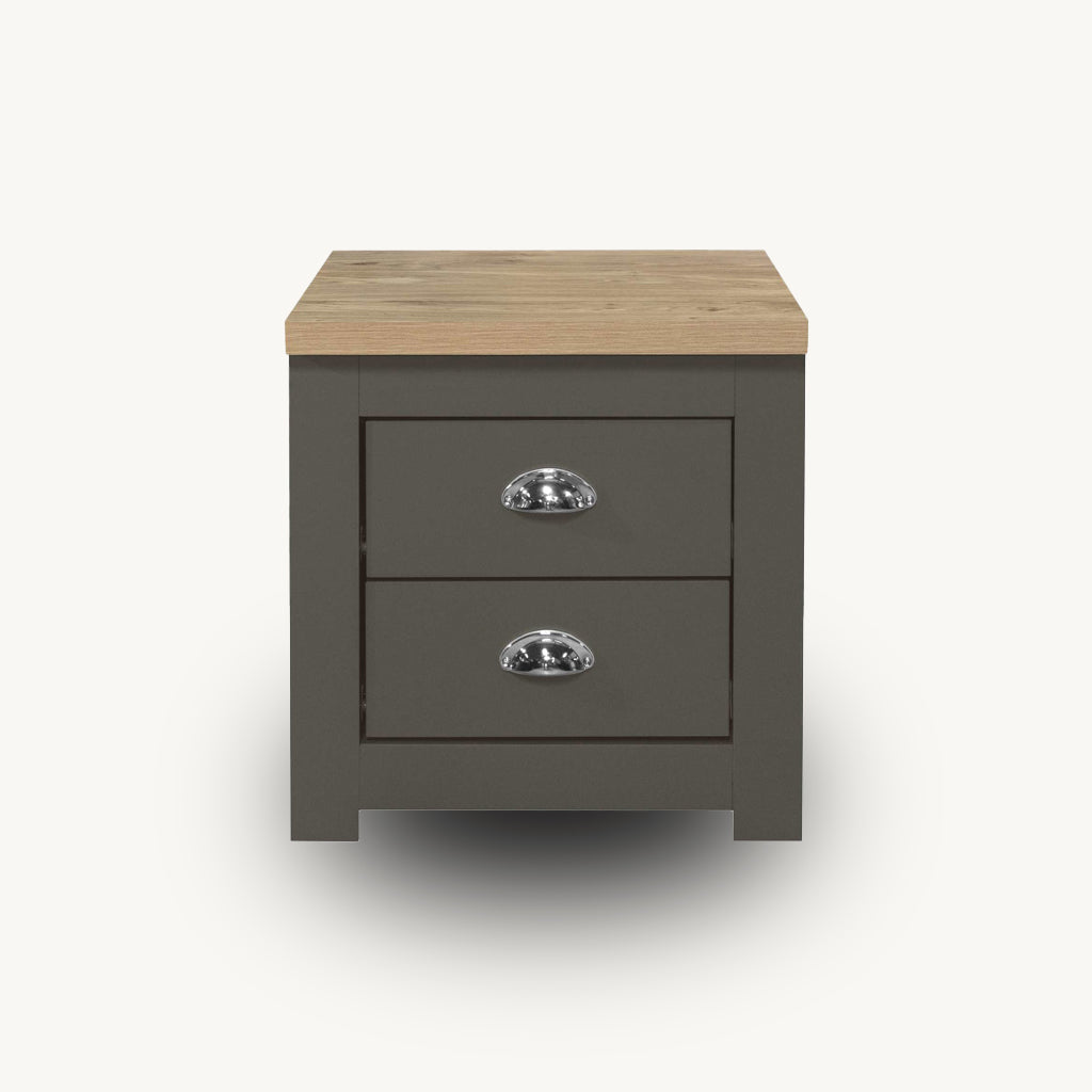 Burwick 2DR Bedside Table