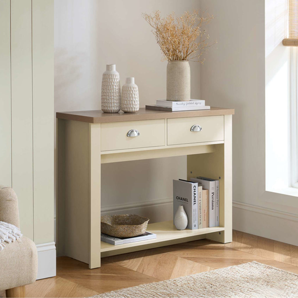 Burwick 2 Drawer Console Table