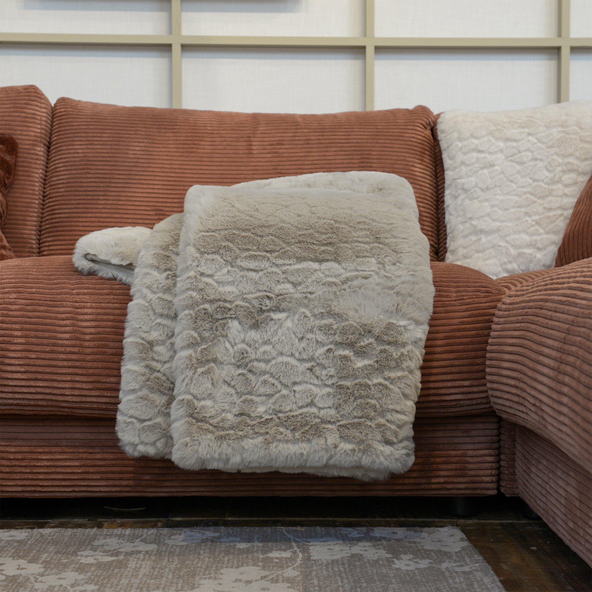 Camberwell Throw in Taupe