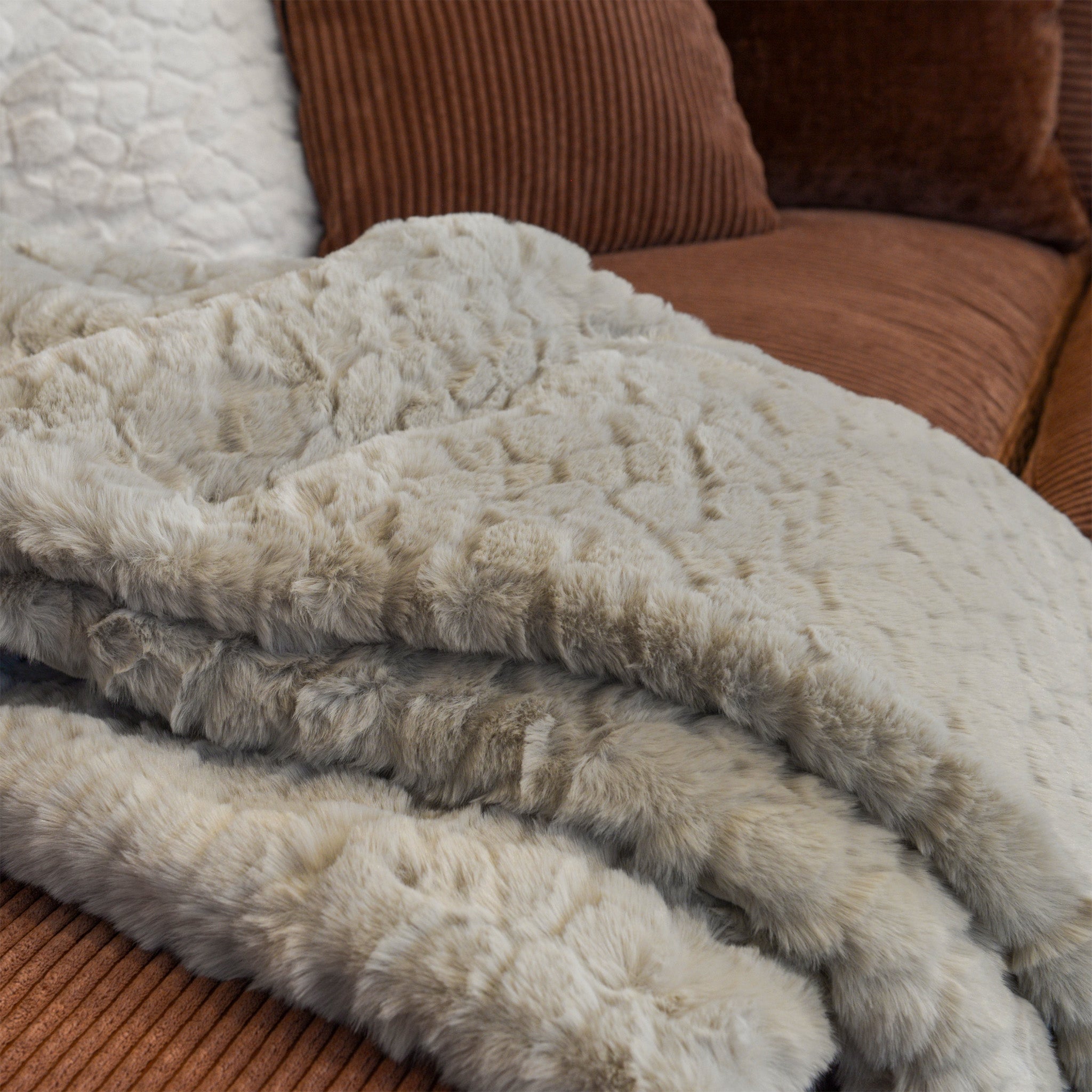 Camberwell Throw in Taupe