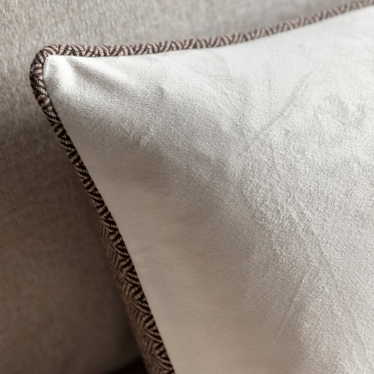 Velvet Embroidered Festive Car Cushion