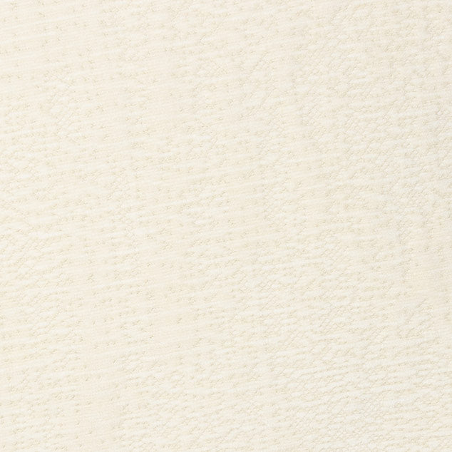 Chenille fabric throw cushion in neutral cream