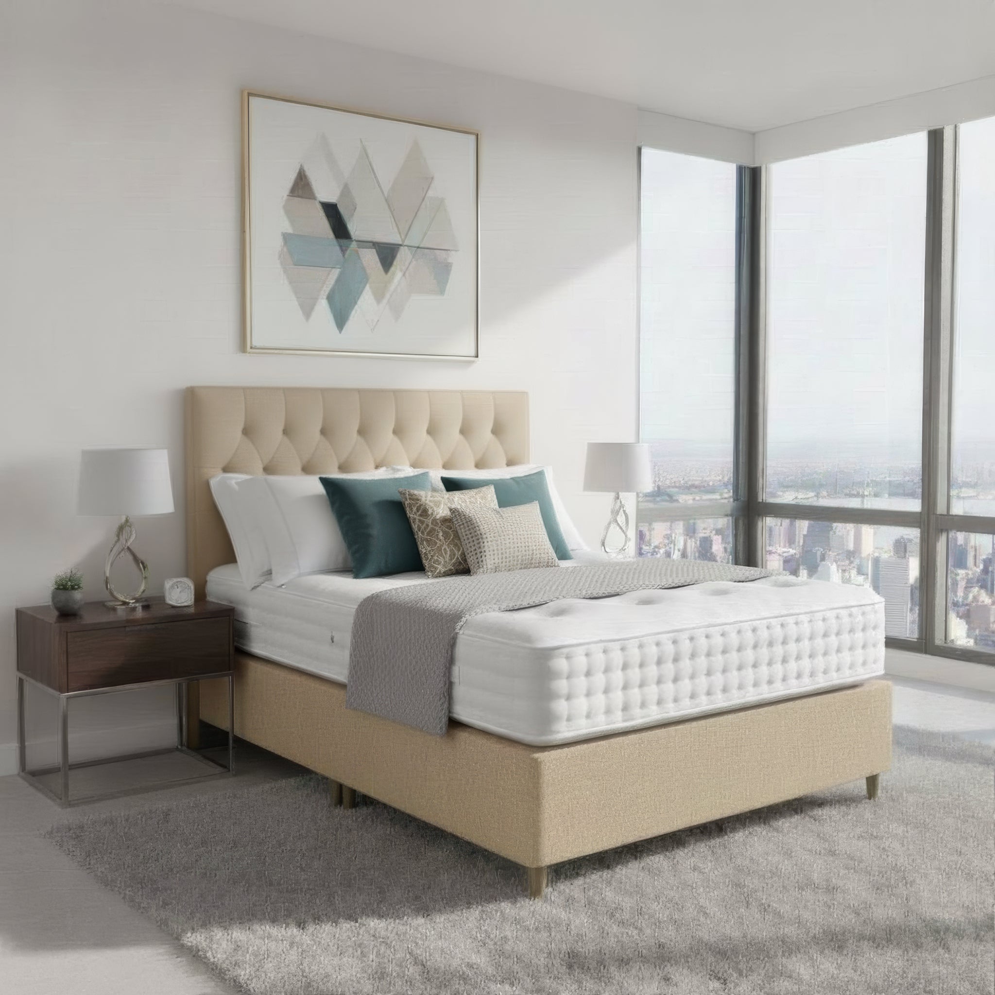 Arighi Bianchi Antoinette Headboard in Daytona Stone