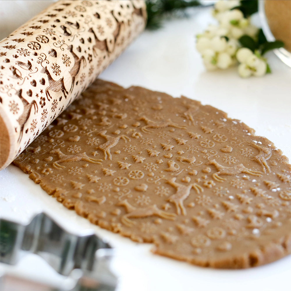 Christmas Deer Rolling Pin