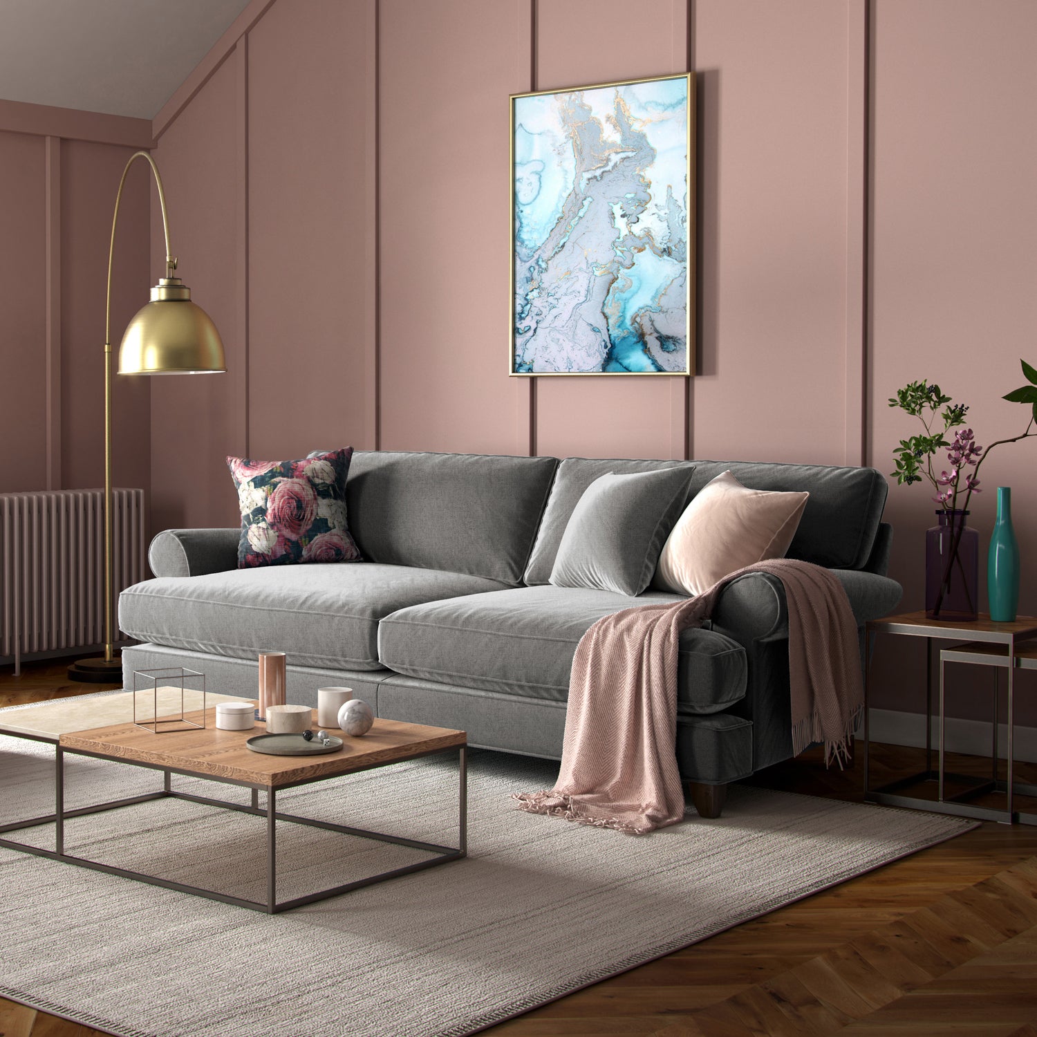 Columbine 4 Seater Sofa