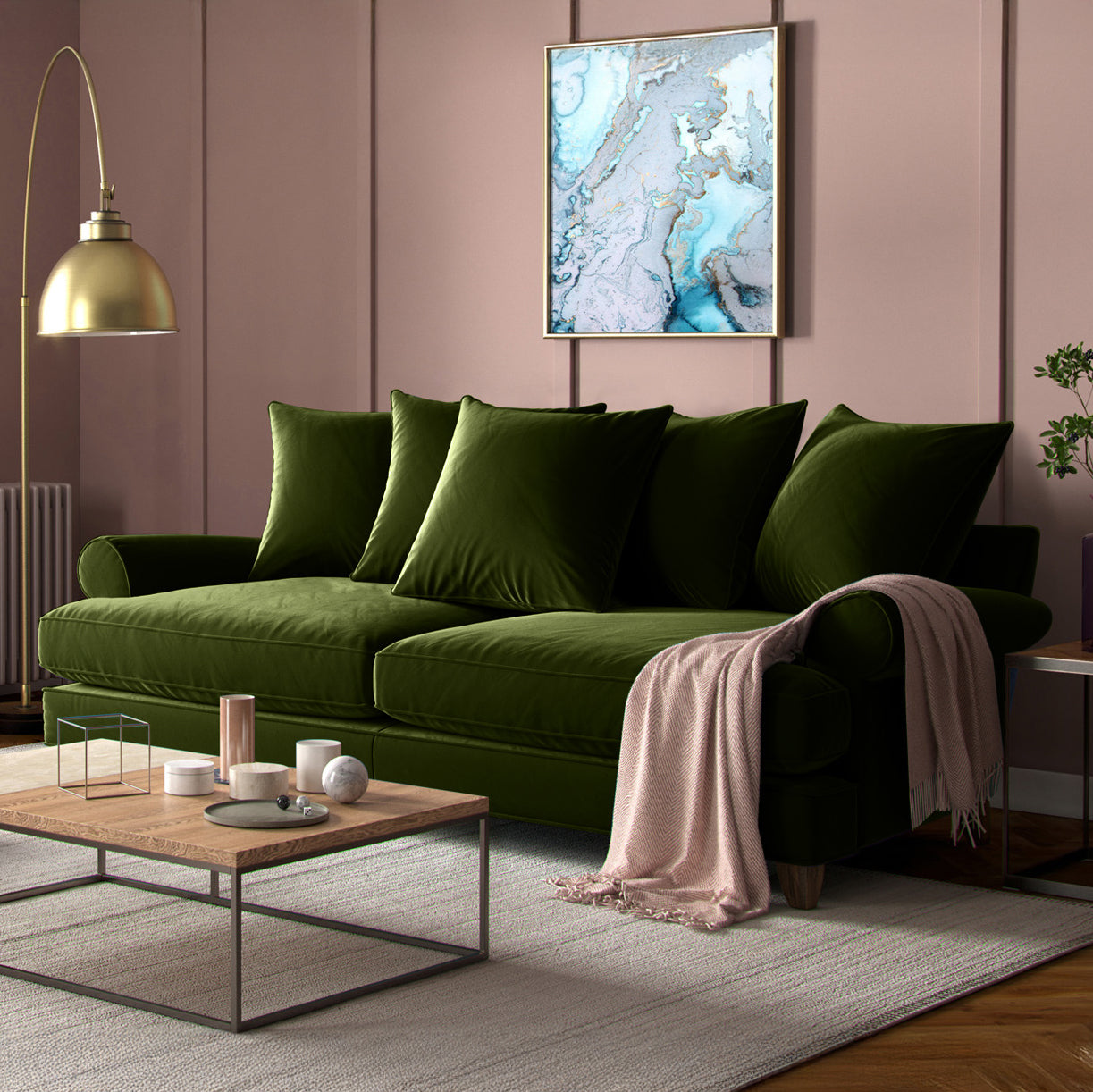 Columbine 4 Seater Sofa