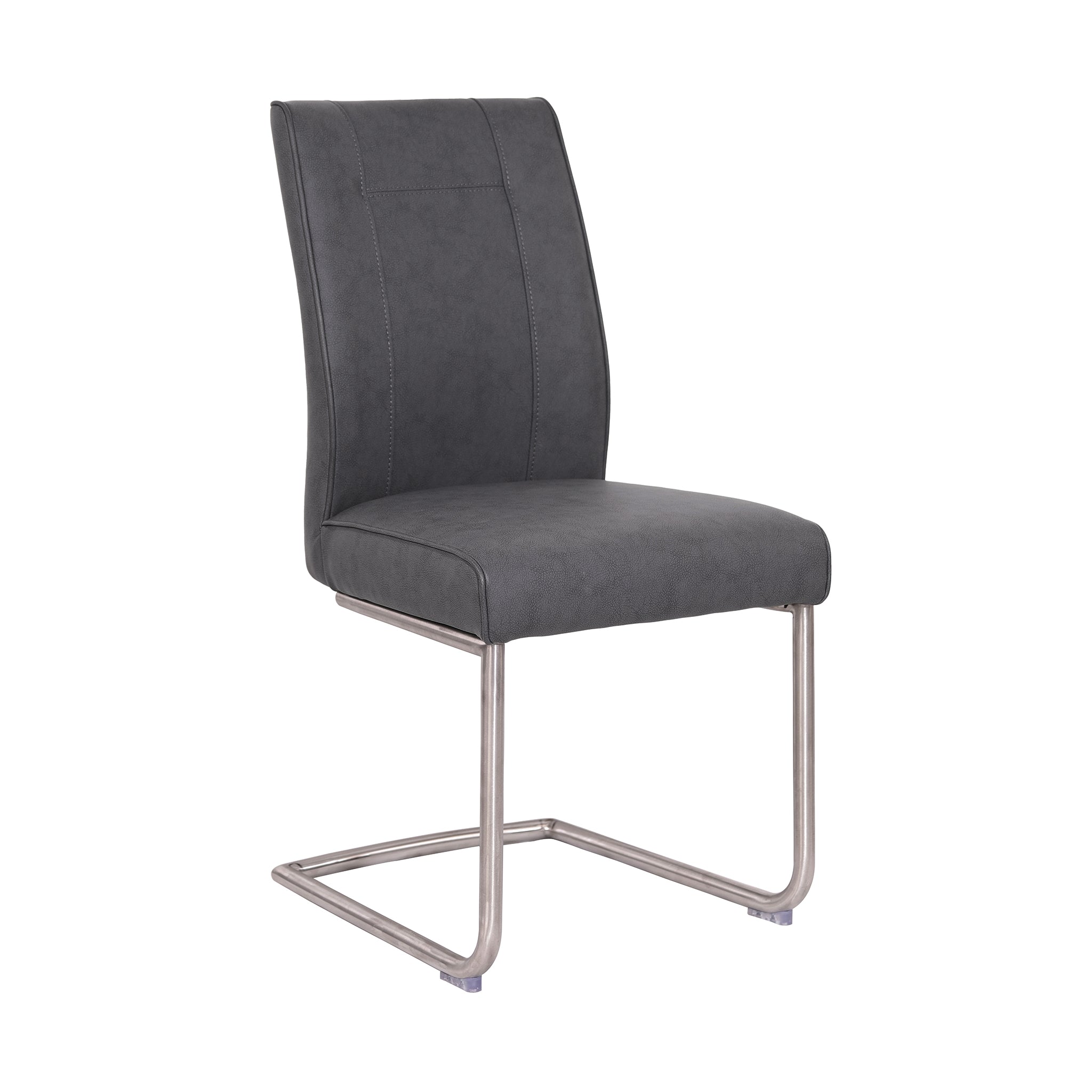 Cordova Contour Dining Chair in Dark Grey