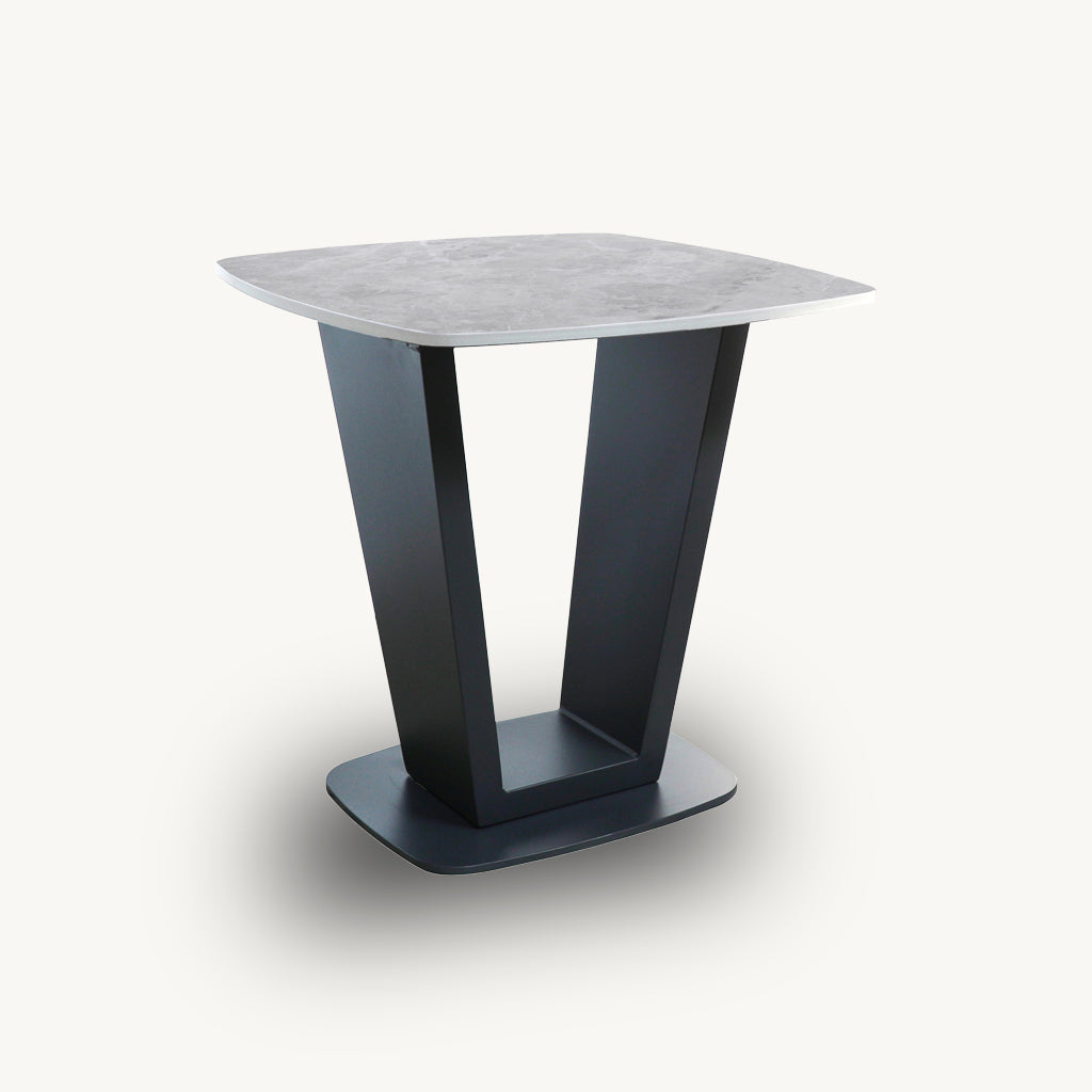 Cordova Lamp Table in Grey