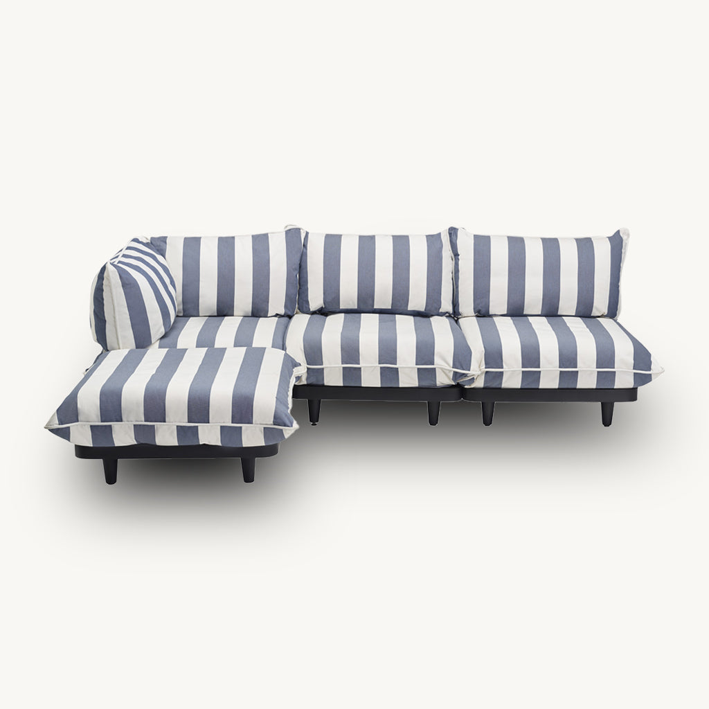 Paletti Corner Lounge Chair in Blue