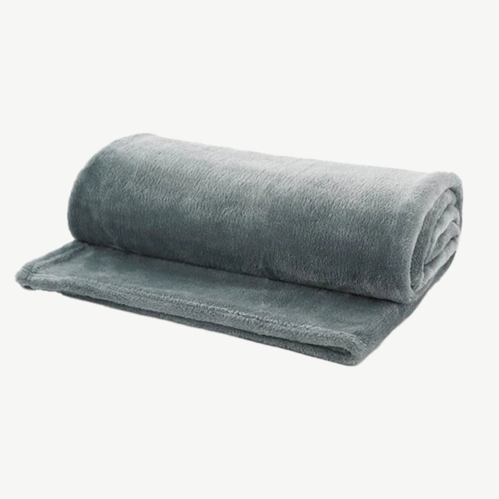 Cozy Charcoal Throw