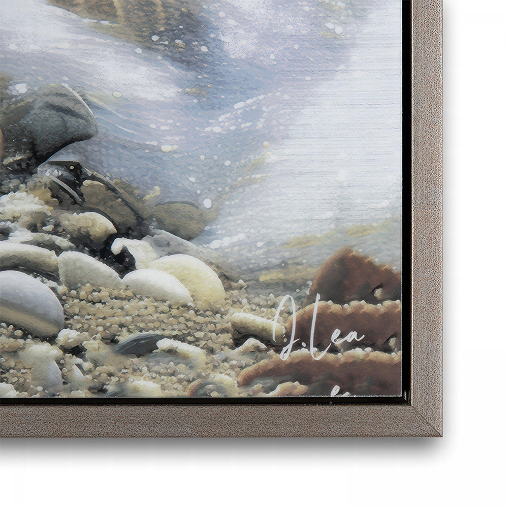Crystal Waters Framed Canvas