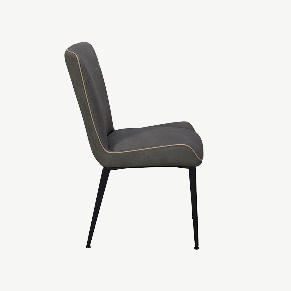 Rebecca Dining Chair in Grey