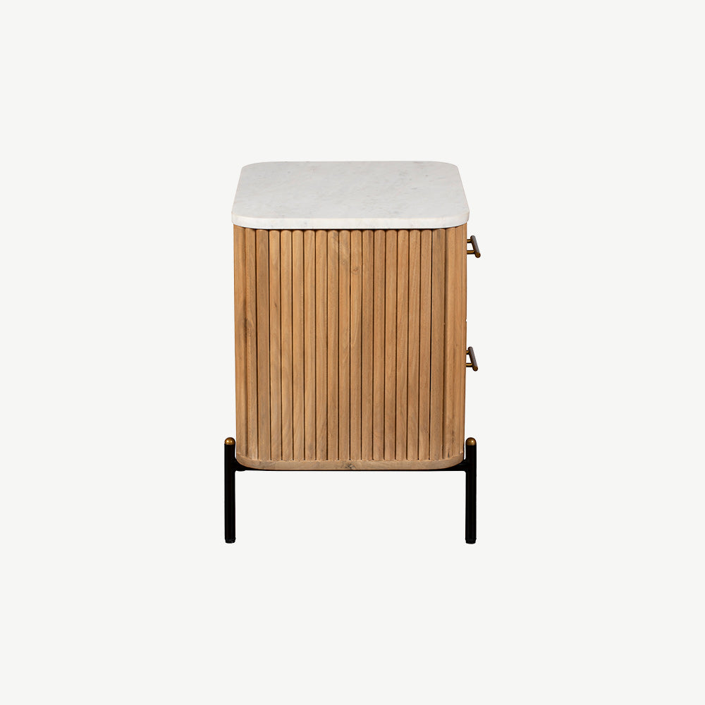Java 2 Drawer Bedside Table – Arighi Bianchi