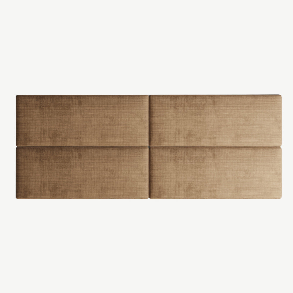 EasyMount Upholstered Wall Panels Pack of 8 in Champagne