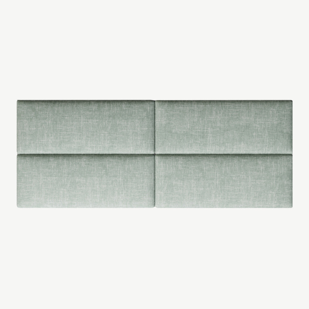 EasyMount Upholstered Wall Panels Pack of 4 in Eau-De-Nil