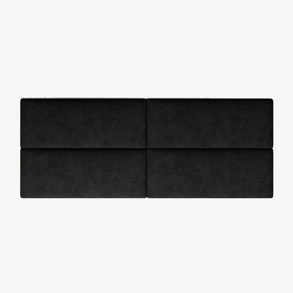 EasyMount Upholstered Wall Panels Pack of 4 in charcoal-2