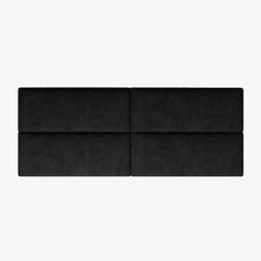 EasyMount Upholstered Wall Panels Pack of 4 in charcoal-2