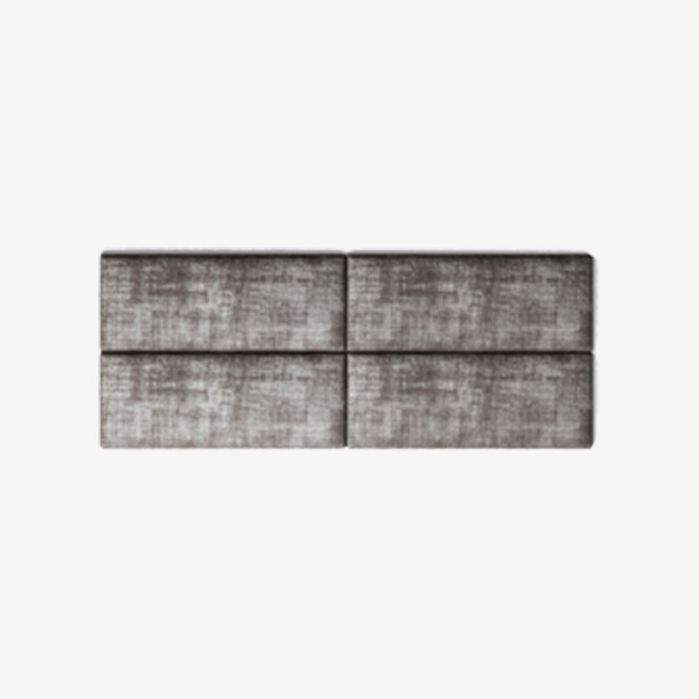 EasyMount Upholstered Wall Panels Pack of 4 in Slate