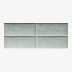EasyMount Upholstered Wall Panels Pack of 8 in Eau-De-Nil