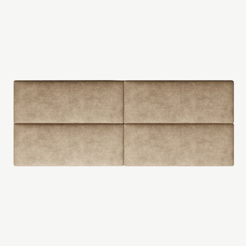 EasyMount Upholstered Wall Panels Pack of 4 in Beige