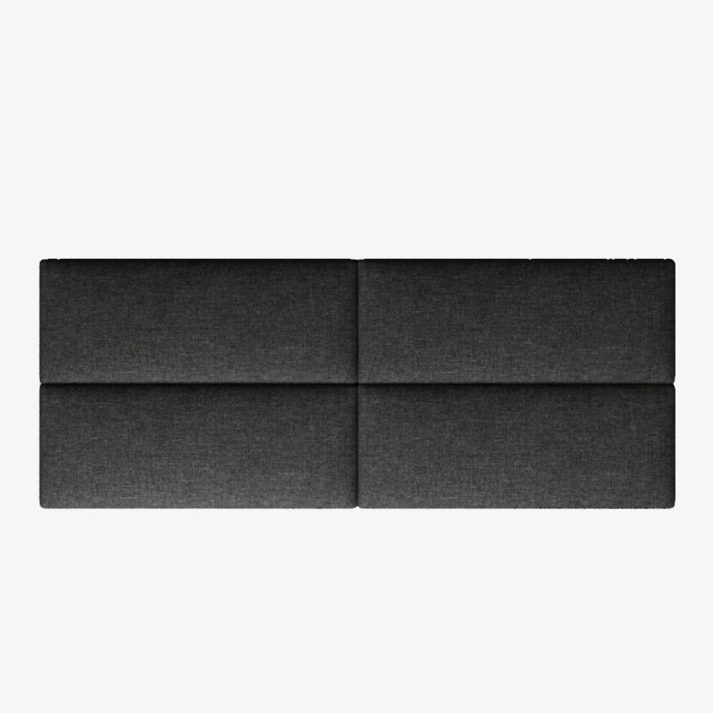 EasyMount Upholstered Wall Panels Pack of 8 in Charcoal-3