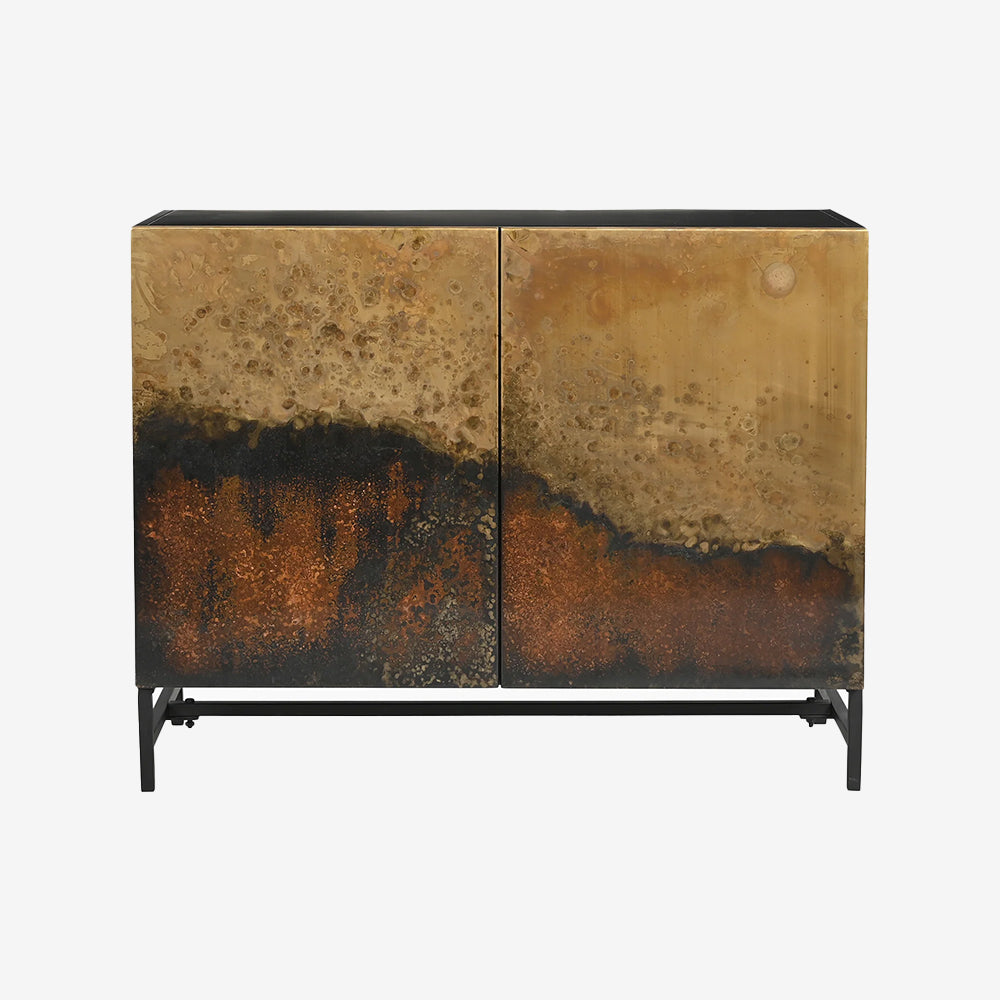 Vita 2 Door Iron Cabinet