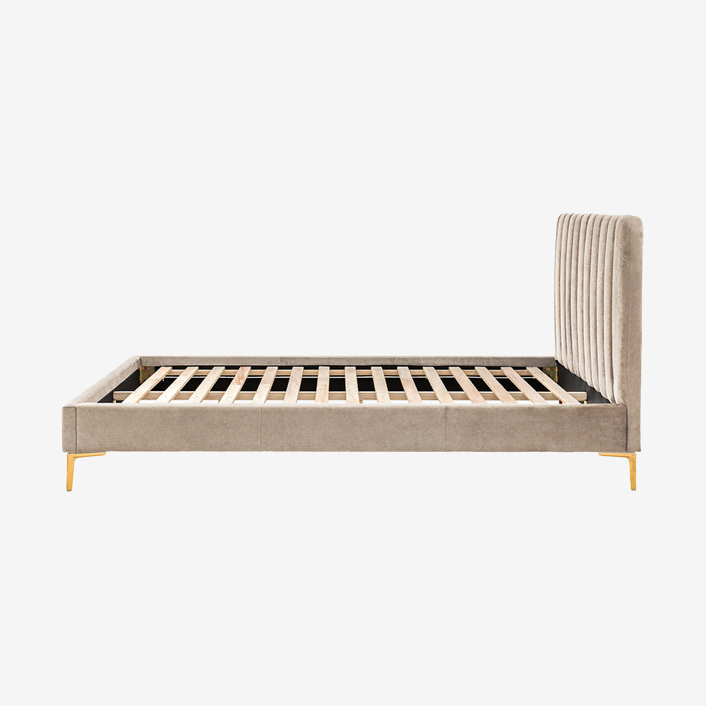 Brompton Bed in Latte