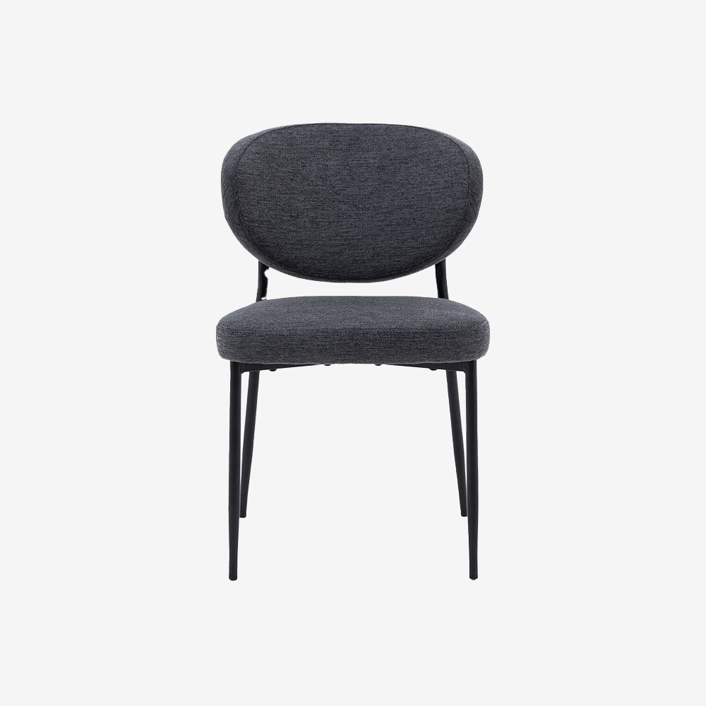 Haxton Dining Chair in Charcoal