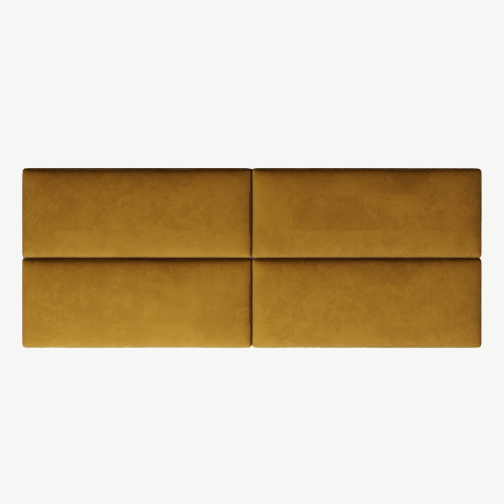 EasyMount Upholstered Wall Panels Pack of 2 in Ocre