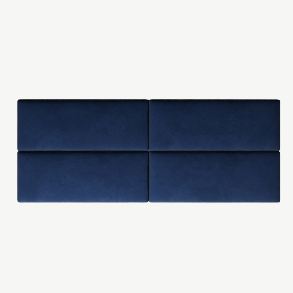 EasyMount Upholstered Wall Panels Pack of 2 in Navy