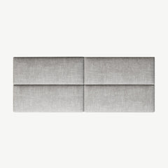 EasyMount Upholstered Wall Panels Pack of 2 in Storm