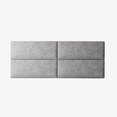 EasyMount Upholstered Wall Panels Pack of 2 in Silver-2